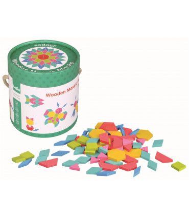 LELIN WOODEN MOSAIC BLOCKS 250PCS L10263