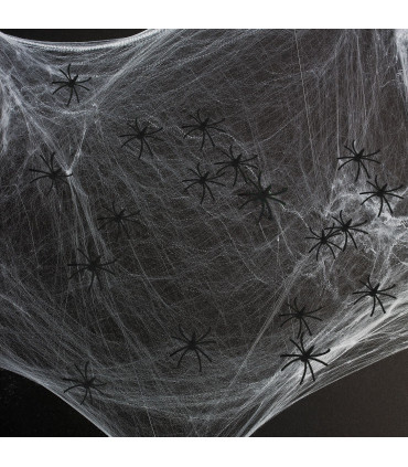 2X VINSANI PACK OF 24 SPOOKY SPIDERS NTT