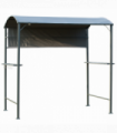 Metal Frame Outdoor BBQ Canopy Grey
