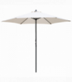 ?2.8m Patio Umbrella Parasol Outdoor Table Umbrella 6 Ribs Manual Push