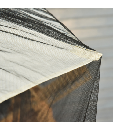 2.3 m Umbrella/Table Mosquito Net-Black