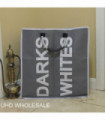 DOUBLE Laundry Bag with Metal Handles DARK GREY