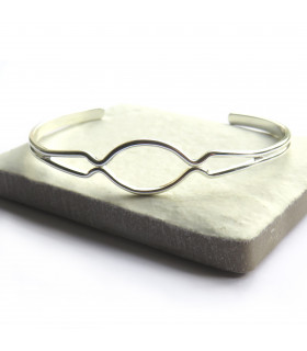 Hope Silver Bangle - 6032