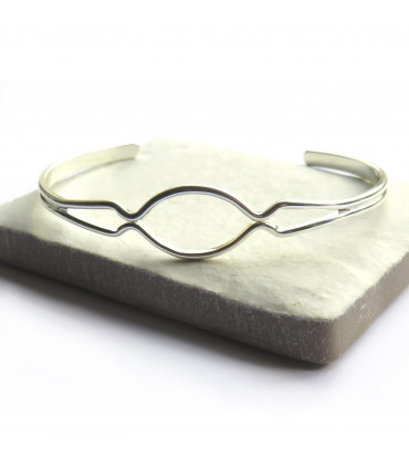 Hope Silver Bangle - 6032