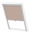 Blackout Roller Blind Beige MK06