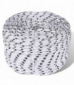 Braided Boat Rope Polyester 10 mm 250 m White