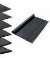 Floor Mat Anti-Slip Rubber 1.2x2 m 3 mm Smooth