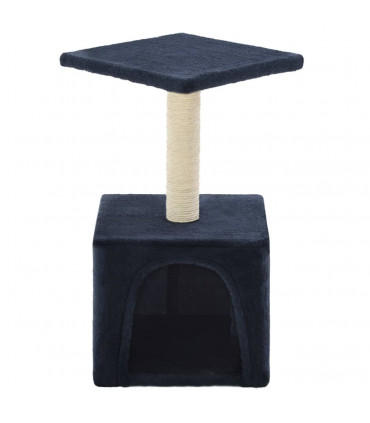 Cat Tree with Sisal Scratching Post 55 cm Dark Blue
