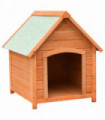 Dog House Solid Pine & Fir Wood 72x85x82 cm