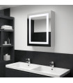 LED Bathroom Mirror Cabinet 50x13x70 cm