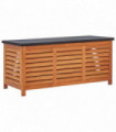 Garden Storage Box 117x50x55 cm Solid Eucalyptus Wood