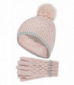 Heat Holders - Ice Palace Girls Hat & Gloves (7-10 Years / Dusty Pink)