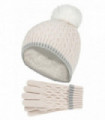 Heat Holders - Ice Palace Girls Hat & Gloves (7-10 Years / Buttercream)