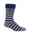 Heat Holders - Mens Sleep Socks (Navy Stripe (Lumi))