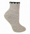Ladies Short Alpaca Wool Socks (01 Stone)