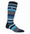 Heat Holders - Mens Ski Socks (Ultra Lite) (Black Stripe / 6-11 UK)
