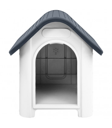 Dog House Grey 59x75x66 cm Polypropylene
