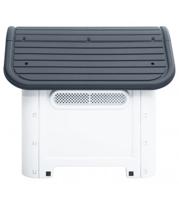 Dog House Grey 59x75x66 cm Polypropylene
