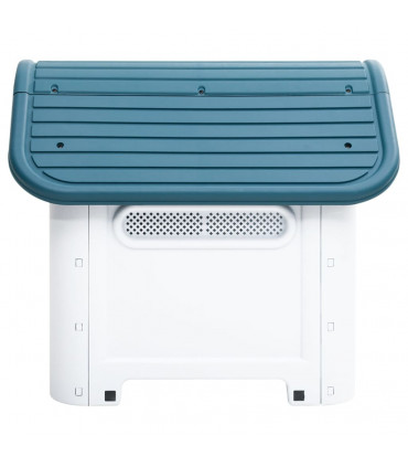 Dog House Blue 59x75x66 cm Polypropylene