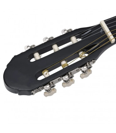 Classical Guitar for Beginner with Bag Black 4/4 39"