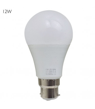 10 Pack 12W B22 Screw LED Light GLS bulbs, Energy Saving Edison  Cool White 6000K non dimmable lights
