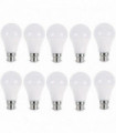 10 Pack 15W B22 Screw LED Light GLS bulbs, Energy Saving Edison  Cool White 6000K non dimmable lights