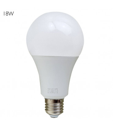 18W E27 Screw LED Light GLS bulbs, Energy Saving Edison  Cool White 6000K non dimmable lights