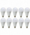 10 Pack 25W E27 Screw LED Light GLS bulbs, Energy Saving Edison  Cool White 6000K non dimmable lights