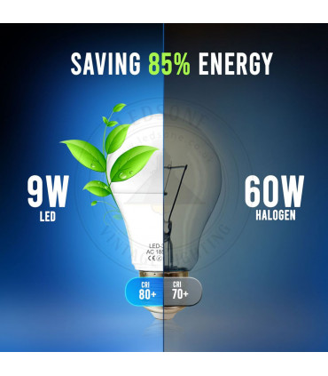 10 Pack 25W E27 Screw LED Light GLS bulbs, Energy Saving Edison  Cool White 6000K non dimmable lights