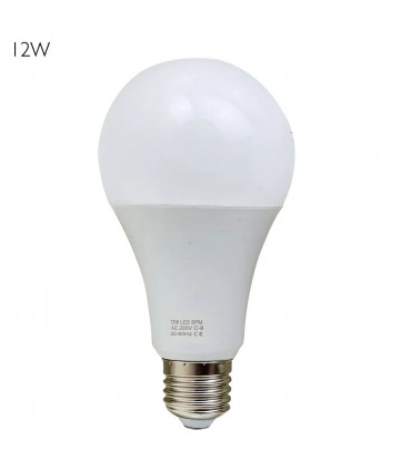 E27 12W Energy Saving Warm White LED Light Bulbs A60 E27 Screw-in non dimmable bulbs