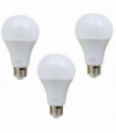 E27 15W Energy Saving Warm White LED Light Bulbs A60 E27 Screw-in non dimmable bulbs-pack 3