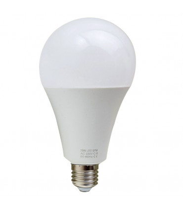 E27 25W Energy Saving Warm White LED Light Bulbs A60 E27 Screw-in non dimmable bulbs-pack 10
