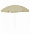 Beach Umbrella Sand Yellow 300 cm