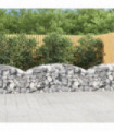 Arched Gabion Basket 200x50x60/80 cm Galvanised Iron