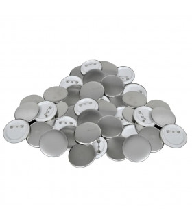 500 pcs PinBack Button Parts 44 mm