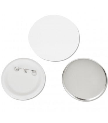 500 pcs Pinback Button Parts 58 mm