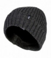Heat Holders - Mens Ribbed Turnover Hat (Grey)