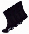 Dr.Socks 4 Pack Bamboo Diabetic Socks (9-11 / Black)