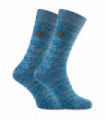 Farah 1920 - 2 Pairs Mens Bright Socks (FNS008DPLG)