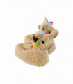 Kids Llama Slippers (Medium / Beige)