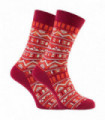 Farah Vintage - 2 Pairs Mens Aztec Socks (FVS008SUN)