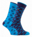 Farah Vintage - 2 Pairs Mens Retro Socks (FVS010PUR)