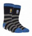 Heat Holders - Children's Character Slipper Socks (9-12 UK / R2-D2 / C3-P0)