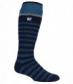 Heat Holders - Mens Ski Socks (Navy Stripe)