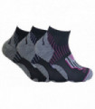 3 Pairs Ladies High Performance Cycling Socks (HPCL)