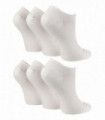 6PK - Wildfeet Trainer Socks (4-8 / White)