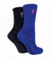 2PK - Wildfeet Cosy Lounge Socks (4-8 / Stars)