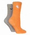 2PK - Wildfeet Cosy Lounge Socks (4-8 / Halloween)
