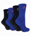 4PK - Cosy Lounge Socks (4-8 / Stars)