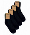 Dr.Socks Short Bamboo Diabetic Socks (12-14 / Black)